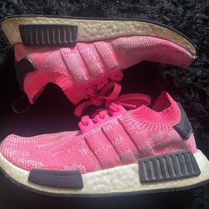 Hot pink adidas  nmds
